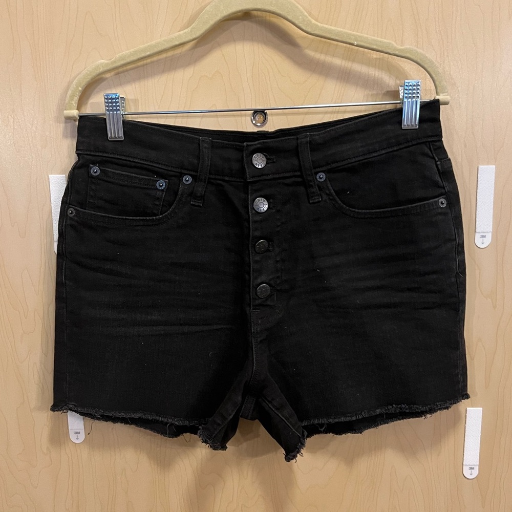 J. Crew Black High Rise Shorts - sz 28/6